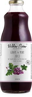 Grape and Mint Juice Villa Piva 100% Natural