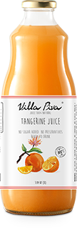 Tangerine Juice Villa Piva 100% Natural